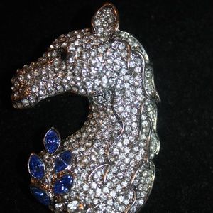 Nwt: Wild Horse 🐴 Mustang, Silver Plated Brooch